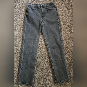 Madewell Grey The Perfect Vintage Jeans 26